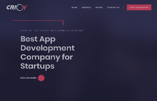 startuptile Criov Agency-Best App Development Company for Startups
