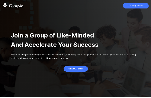 startuptile Okupio-All-in-one place to find or create and run mastermind groups