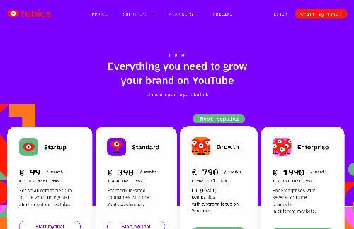 startuptile tubics Startup Plan-Use video to help prospects fall in love with your brand