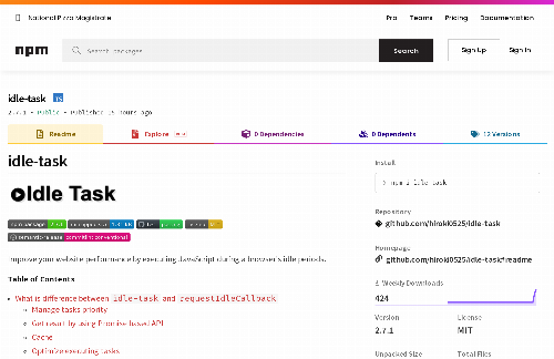 startuptile Speed up your site by running JavaScript when the browser is idle-