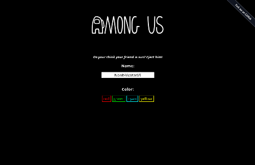 startuptile Among Us Ejection Web-