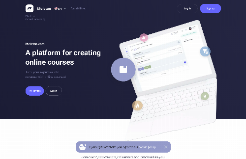 startuptile Meleton-Platform for course creation