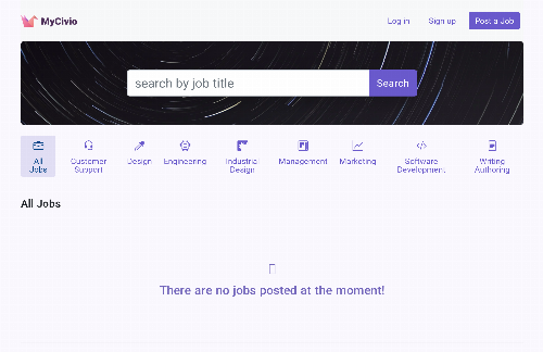 startuptile MyCivio-Jobs for People Everywhere