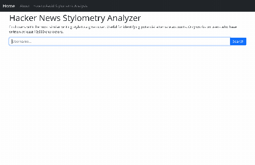 startuptile Using stylometry to find HN users with alternate accounts-