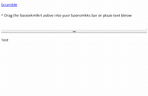startuptile Scramble text to slow down your reading-