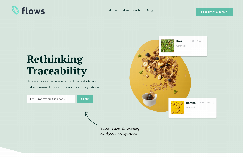 startuptile Flows-Rethinking food traceability