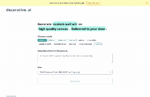 startuptile Use DALL-E 2 to generate custom wall art-