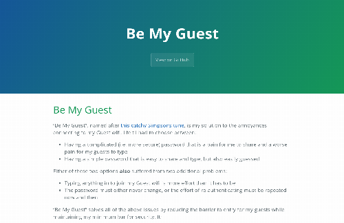 startuptile Overengineering guest WiFi logins for fun (sadly not profit)-
