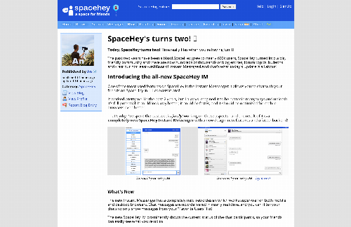 startuptile I rebuilt MySpace from 2007 (2 year update)-