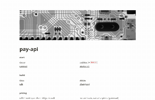 startuptile pay-api-Amazon retail transactions API