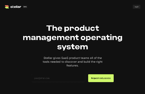 startuptile Stellar-All-in-one product management app