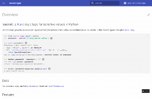 startuptile Rune’s Secret Type Ported to Python-