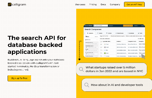 startuptile Building a search API for database backed applications-