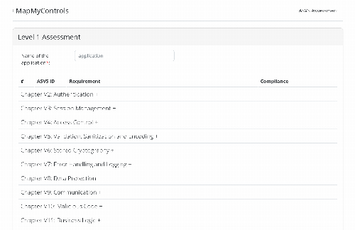 startuptile Simple self-assessment tool for OWASP ASVS-