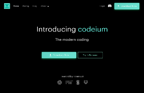 startuptile Codeium – a free, ultrafast AI codegen extension-