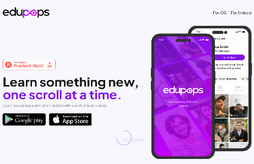 startuptile Edupops (Antler VN2) – Learn with Short Videos-