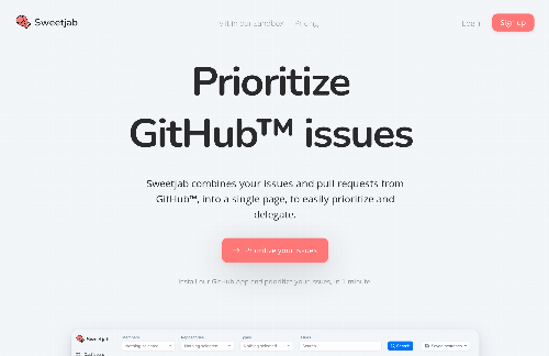 startuptile Prioritize GitHub issues with a simple overview-