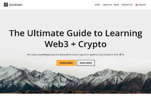 startuptile Zookram-Your Ultimate Guide to Learning Web3 + Crypto