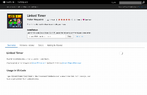 startuptile VS Code Ext: Collaborative countdown timer for mob programming sessions-