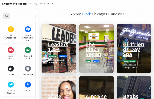 startuptile ShopWitYoPeople – A black Chicago business directory-