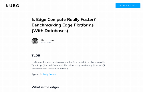 startuptile Is Edge Compute Faster? Benchmarking Edge Platforms (With Databases)-