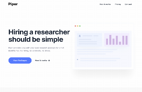 startuptile Piper-Your on-demand research assistant