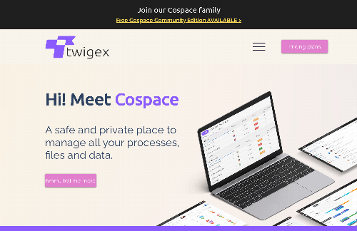 startuptile Cospace-Free self-hosted collaboration tool for stress-free work.