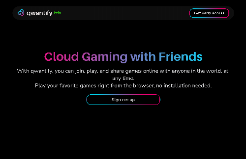 startuptile Qwantify – open-source Stadia (cloud gaming platform)-