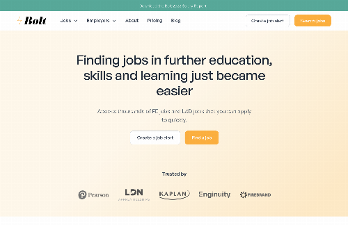 startuptile Bolt Jobs-We help talented candidates meet great organisations.