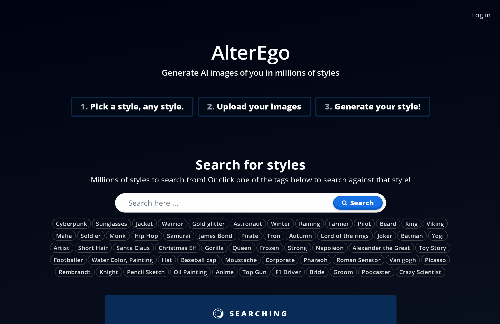 startuptile AI Avatar Image Generator Based on Other AI Images-