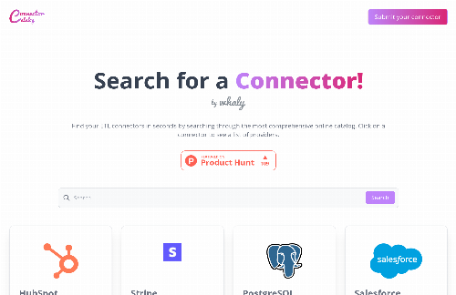startuptile Complete catalog of data connectors and ETL providers-