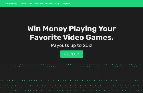 startuptile SweatBets-Bet on Yourself in Your Favorite Video Games
