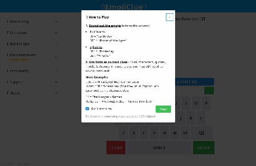 startuptile EmojiClue ????-The daily emoji puzzle!