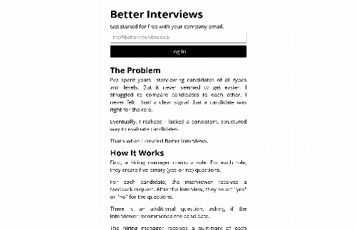 startuptile Better Interviews-