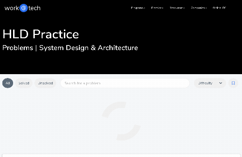 startuptile System Design Practice and Discussion-