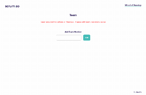 startuptile Wheel of Standup – Funner standups and know more about your teammates-