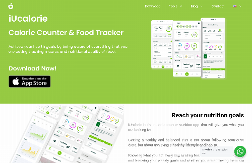 startuptile iUcalorie App-Calorie Counter & Macro Tracker app