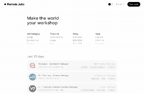 startuptile RemoteJobs.com-Better remote jobs. Quality not quantity?