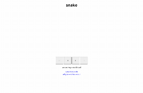 startuptile Snake in ~50 readable lines of JavaScript-