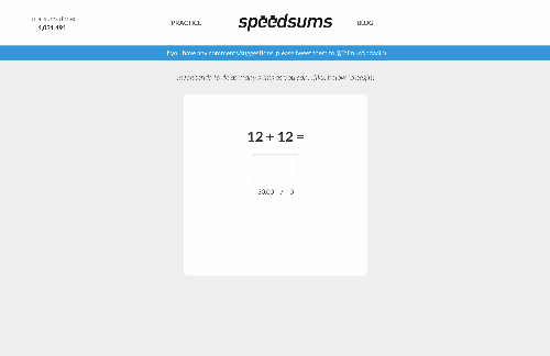 startuptile Speedsums-