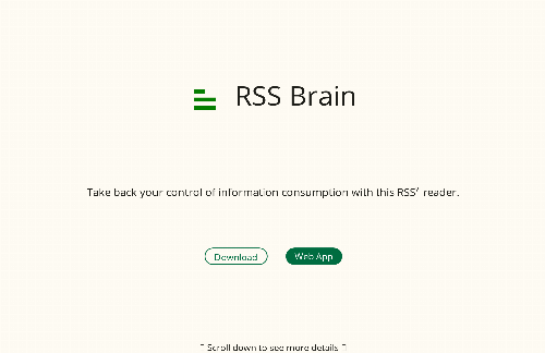 startuptile RSS Brain-