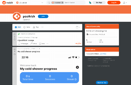 startuptile Postkick-Reddit post scheduler