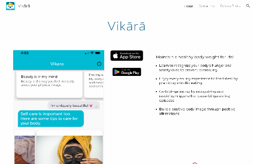 startuptile Vikara – free chatbot to promote healthy eating-