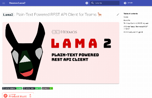 startuptile Lama2 - Plain-Text Powered REST API Client for Teams-
