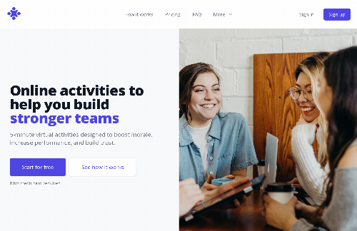 startuptile TeamDynamic: online activities to help you build stronger teams-