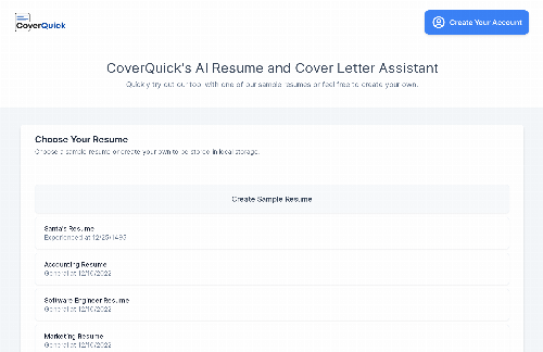 startuptile Tailor your resume in seconds with AI-