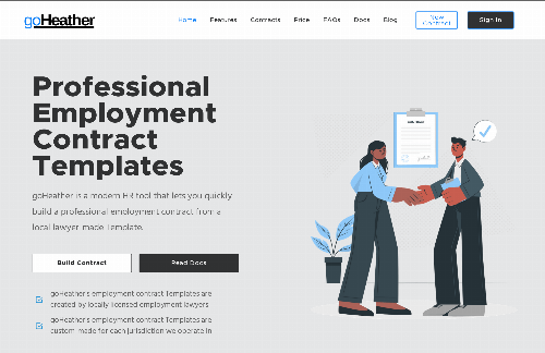 startuptile An app that builds stronger employment contracts-