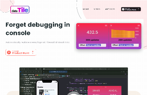 startuptile dataTile for Simulator-Forget debugging in the Xcode console