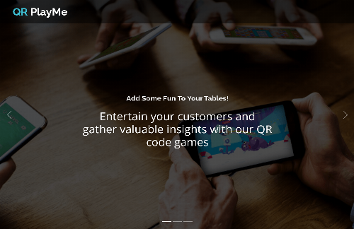 startuptile QRPlayMe-Entertainment For Restaurants From The Customers Phones