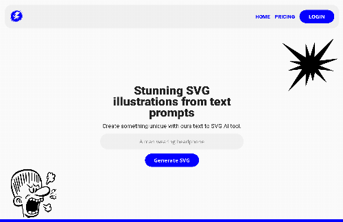 startuptile Vector illustrations from text prompts AI-